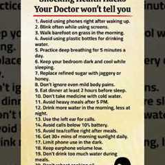 20 Health Hacks Your Doctor Will Never Tell You 😳 | 20 Life-Changing Health Hacks You’ve NEVER..