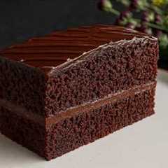Easy Chocolate Cake recipe! Small Cake recipe to make at home! How to make chocolate cake