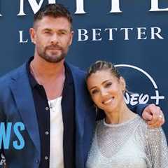 Chris Hemsworth's Mini-Me Twin Sons Steal Spotlight on Red Carpet | E! News