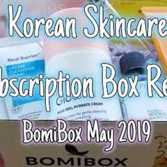 Korean Skincare Subscription Box - BomiBox May 2019 Review