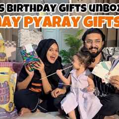 AYZAL’s BIRTHDAY GIFTS UNBOXING 🎁💝 | ITNE PYARE GIFTS 😭😍