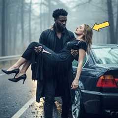 She Jumped Into His Arms As the Black Billionaire’s Car Screeched to a Halt—Only He Could Save Her