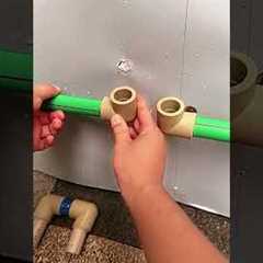 Practical water pipe repair skills for plumbers 🛠️💧👨‍🔧