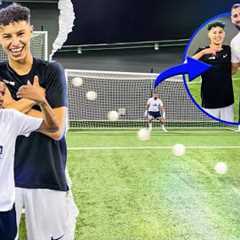 I LEFT MBAPPÉ SPEECHLESS!😱 Football challenges vs Neymar, Donnarumma & Mbappé