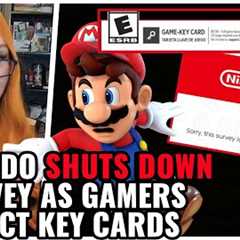 Nintendo WRECKED Over Game Key Cards, SHUTS DOWN Physical Vs Digital Media Survey After Only A DAY..