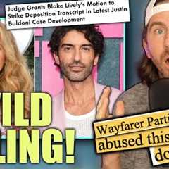 Breaking News! Judge GRANTS Blake Lively Motion To REMOVE Deposition -CALLS OUT Baldoni Legal Team