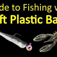 Fishing Lures for Beginners - Soft Plastic Swimbaits and Craw Baits (underwater footage)