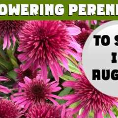 10 Cottage Garden PERENNIALS you need to SOW in AUGUST. Zones 3 to 10 #cutflowergarden #gardening