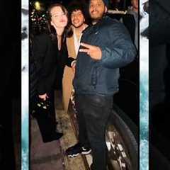 Selena and Benny had a nice dinner at the restaurant #selenagomez #bennyblanco #couple #shorts #fyp