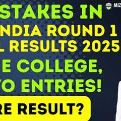 Biggest Mistake in AIQ Round 1 Results - Chances for Re Result - Medical Counselling Latest Updates