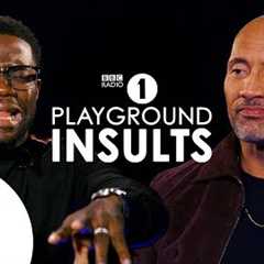 Dwayne Johnson and Kevin Hart Insult Each Other | CONTAINS STRONG LANGUAGE!