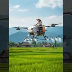 Modern Farming with Drone Technology! #dronetechnology #farming #nature