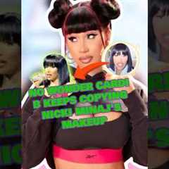 No wonder Cardi B keeps copying Nicki Minaj's makeup!#cardib #nickiminaj #rapper
