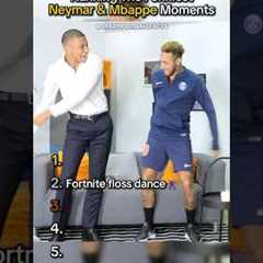 Ranking The Funniest Neymar & Mbappe Moments 😂😜