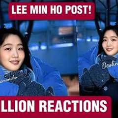 LEE MIN HO’S SURPRISE POST OF KIM GO EUN GOES VIRAL!