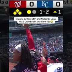 Not the best way to start off day baseball 😭 #nathaniellowe #kcroyals #nationals #mlb #baseball
