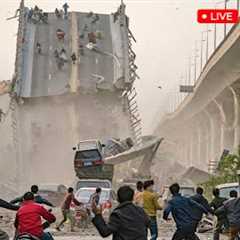 China's Biggest Bridge Snaps in Half — Locals Capture the Final Moments