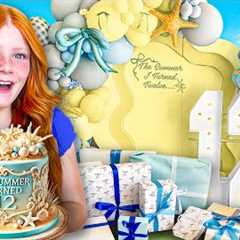 MY DAUGHTERS DREAM 12TH BIRTHDAY!! 💙 THE SUMMER i TURNED TWELVE 💙