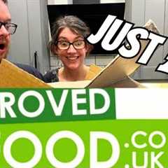 Unboxing an Approved Food Discount Haul: £1 Mystery Box Reveal!