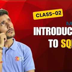 SQL Tutorial for Beginners class - 02| Learn SQL Basics Step-by-Step