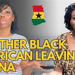 African American Leaves Ghana After Living In The Village For Years