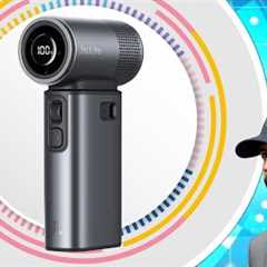 JISULIFE Portable Handheld Fan Ultra2, 9000mAh Max 25 Hrs.   Pd 15 