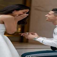 Ronaldo finally proposed to Georgina 😭🙏🏼