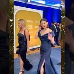 Selena greets her fan warmly , she's so attractive and adorable #selenagomez #shorts #trending #fyp