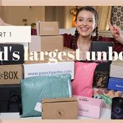 WORLD'S LARGEST SUBSCRIPTION BOX REVIEW | Unboxing & Comparing Popular Boxes | Pt 1