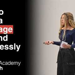 How to learn a language fast and effortlessly | Victoria Obiageli | TEDxAmerican Academy Brno