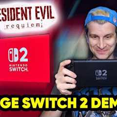 Nintendo Switch 2 Demo Leak at Gamescom — Resident Evil 9?!