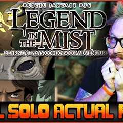 Legend of the Mist: Solo Comic Adventure Playthrough