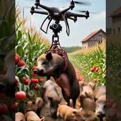 Farmer Uses Drone to Capture Wild Boar Entering His Field!
