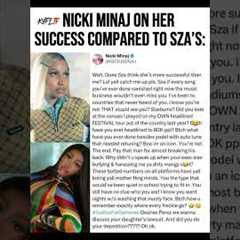 🔥Nicki Minaj DRAGS SZA in EPIC Rant!😤You’re Not an Icon – I Am! – Full Tea Spilled #sza..