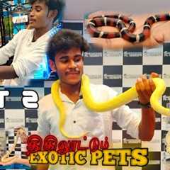 EXPLORING THE BIGGEST EXOTIC PETS COLLECTION| Rare Snake |Karnataka aquarium|tamil @Mr.Balayt