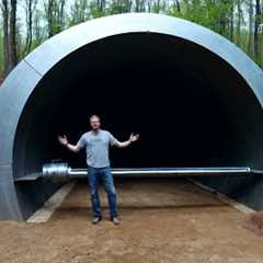 A Man builds a SECRET Underground Bunker in his Backyard | Start to Finish by @JerryRigEverything