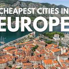 Top 10 CHEAPEST Cities in EUROPE 2025 - Europe Travel Guide