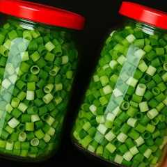 Store Green Onions for a Whole Year – Still Fresh and Flavorful. Five-Star Chef’s Secret.