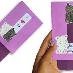 Anniversary gift for husband /boyfriend birthday card /Handmade gift /DIY slider card making ideas