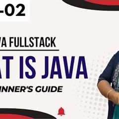Java FullStack Demo 03 | Java Programming Introduction | Java FullStack Tutorial for Beginners