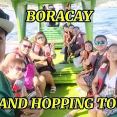 Boracay Island Hopping Private Boat and Lunch Buffet w/ my guests Magbabua Family || by: Rene Cosido