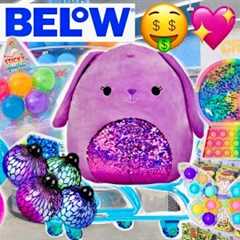 GLITTER ONLY FIDGET SHOPPING CHALLENGE!💖🤑*SOMEONE TOOK ALL THE SQUISHMALLOWS* NO BUDGET SHOPPING ✨