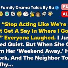 She Said: “Stop Acting Like We’re Married, You Don’t Get A Say In Where I Go Or Who...- Best Reddit