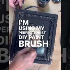 Add paint to a rough looking frame and it’s upcycled to have a new life! #createyourowncozy