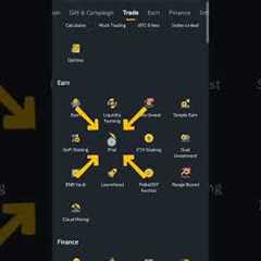 Step-by-Step Guide: Accessing Cloud Mining Feature on Binance | Binance Tutorials #shortsvideo