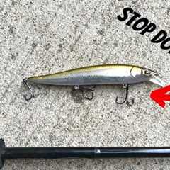 90% Of Anglers Don't Know How To Fish A Jerkbait!  Learn To Master It With These Retrieves!