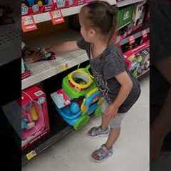 🌈Cute 3-Year-Old Baby Girl Goes Toy Shopping Spree at @Walmart  #walmart #toys #babyproducts #toys