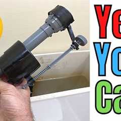 No Excuses!  Let's Replace a Fluidmaster Toilet Fill Valve | Basic Life Skills