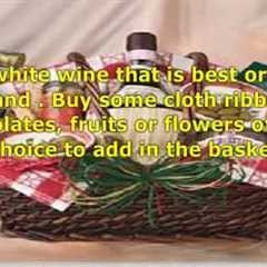 White Wine Gift Baskets