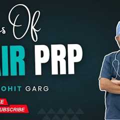 Types of PRP in Hair Transplant | Explained by Dr. Rohit Garg | Ludhiana Hair Studio